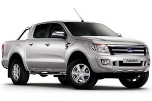 Ford Ranger Double Cab Limited 2.2 TDCi 150PS 14 Plate with Metallic Paint, Satellite Navigation and Rear View Camera