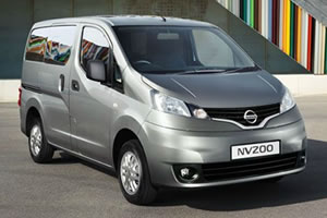 Nissan NV200 Acenta 1.5 DCi 90PS Crew Van in White with Passenger Airbag