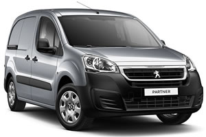 Peugeot Partner Professional L1 1.6 HDi 75 BHP 625Kg in White with Satellite Navigation, Air Conditioning, DAB Radio, Alarm and Rear Park Aid