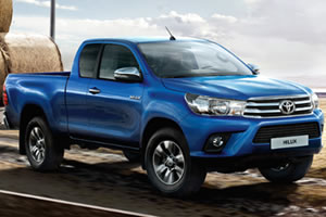 Toyota Hilux Active Extra Cab 2.4L D-4D 150BHP Euro 6 Manual + Toyota Safety Sense