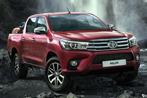 Toyota Hilux Invincible Double Cab 2.4L D-4D 150BHP Euro 6 Auto Metallic with Tow Bar